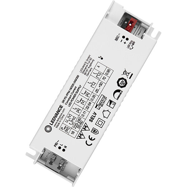 LEDVANCE LED-Treiber 350 mA, 18 W, IP20 DRPCPFM18/220240/350
